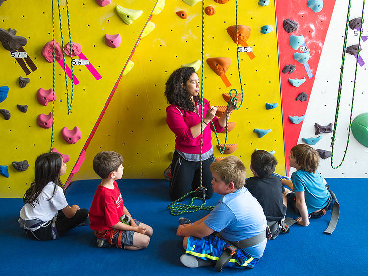 Rock climbing walls in NYC Rock climbing walls in NYC