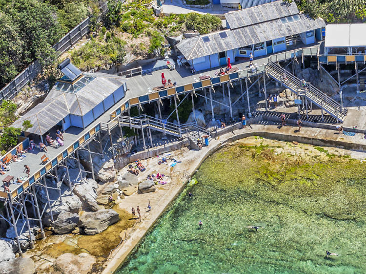 Spend a day by the ocean at Wylie's Baths