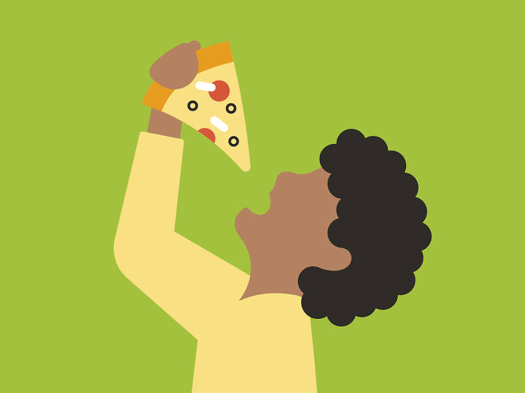 Experience cheesy pizza nirvana, £4.40