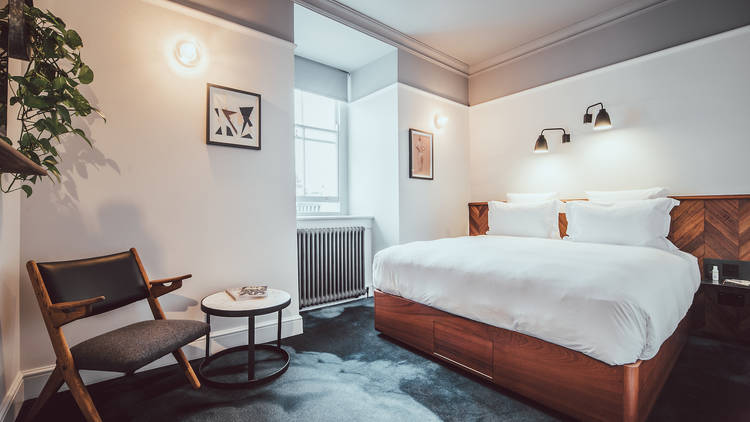 Bedroom at The Pilgrm
