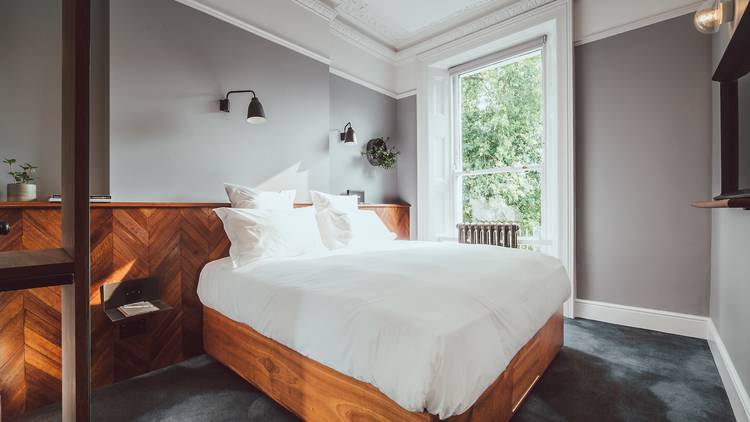 Bedroom at The Pilgrm