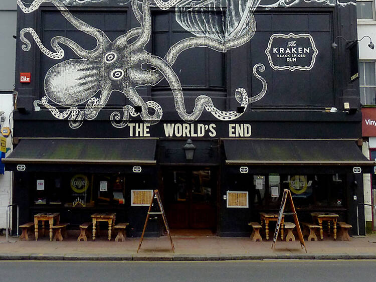 Play Pac Man with a beer in hand at The World’s End