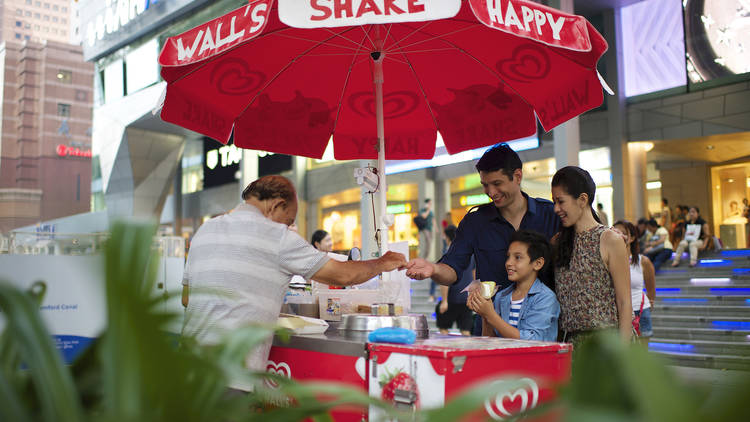 Beat the heat with a dessert from traditional ice cream carts