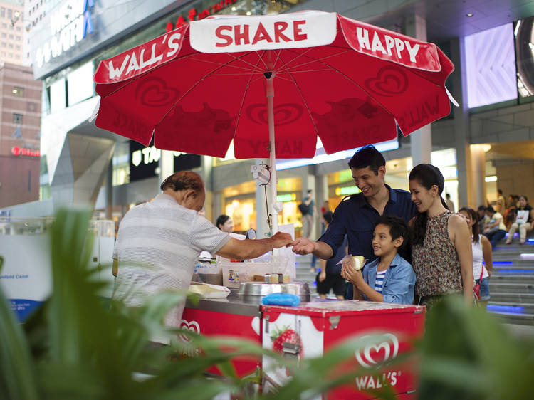 Beat the heat with a dessert from traditional ice cream carts