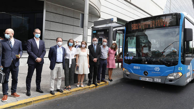 Autobús inteligente Madrid