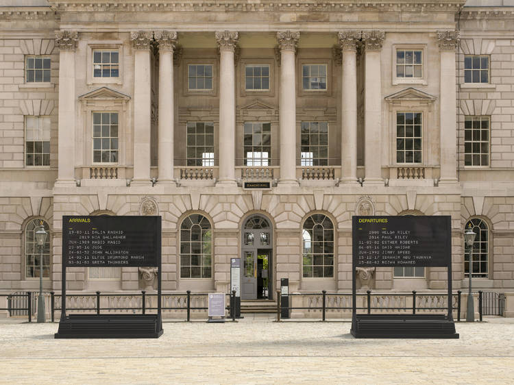 Hang out in Somerset House’s neoclassical courtyard