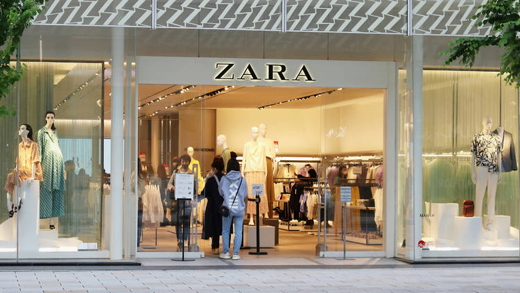 Zara aplicación Modo tienda