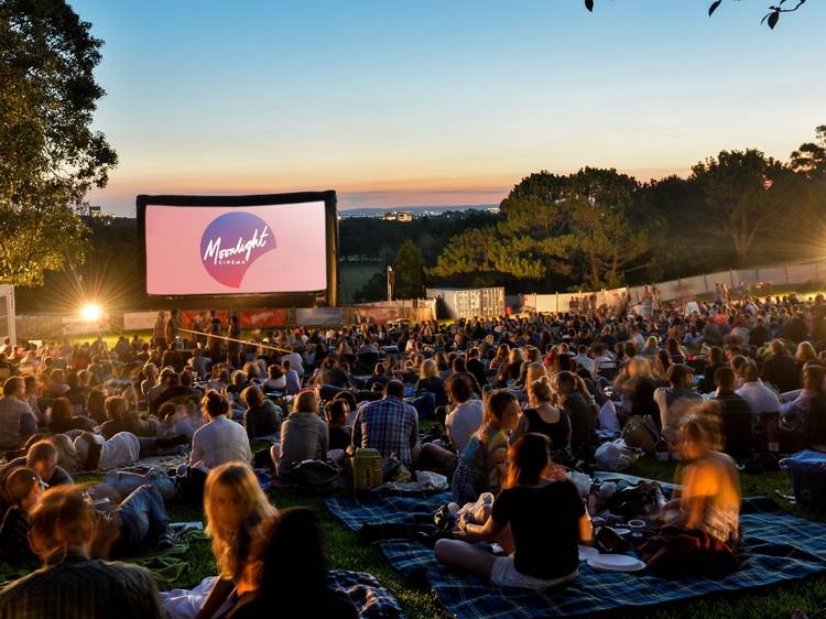 Catch a movie at an outdoor cinema
