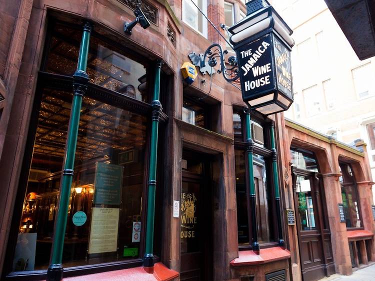 The site of London’s  first coffee house