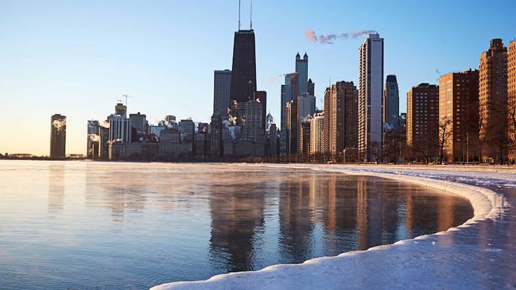 Bundle up for a trek on the Lakefront Trail