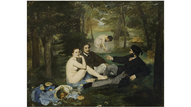 Édouard Manet, Almuerzo sobre la hierba, 1863