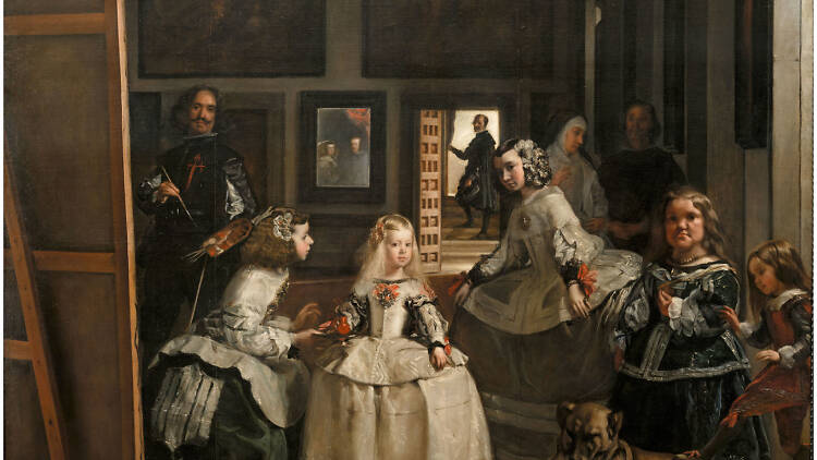 Diego Rodríguez de Silva y Velázuez, Las Meninas, o la familia del rey Felipe IV