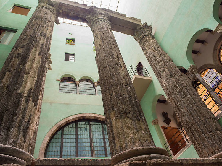 Les restes romanes del barri Gòtic