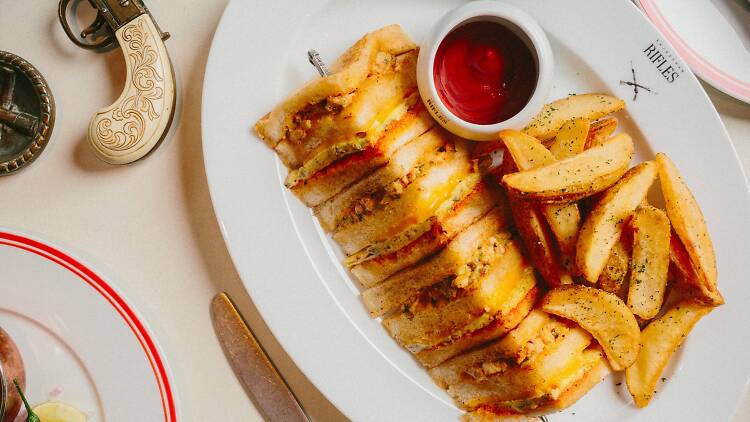 Club sandwich from Rajasthan Rifles