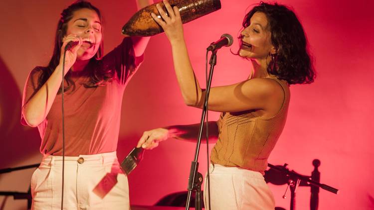 Paula Grande y Anna Ferrer