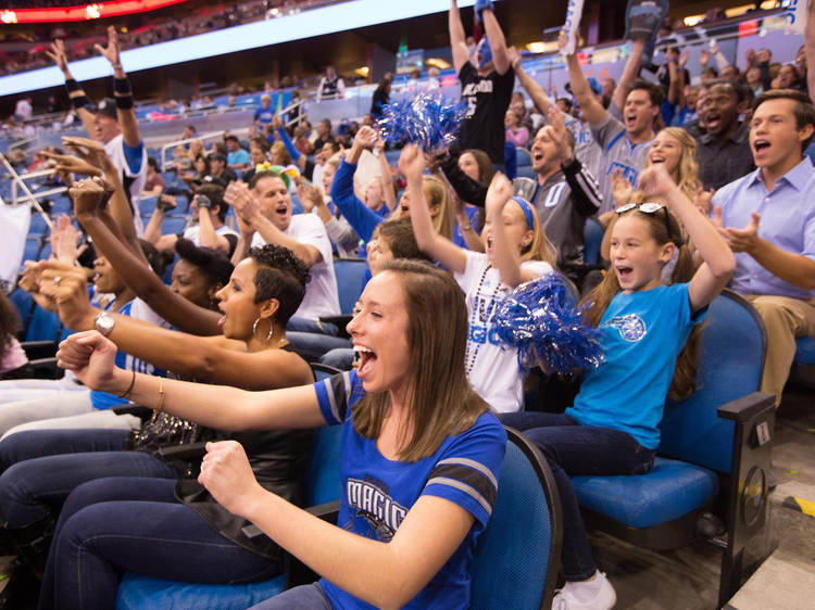 Cheer on the Orlando Magic basketball team