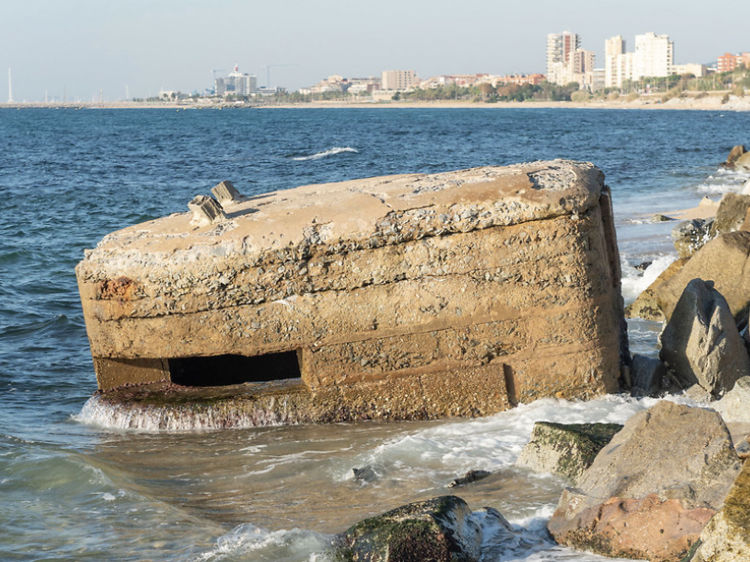 Platja del Fortí o del Búnquer (Mataró)