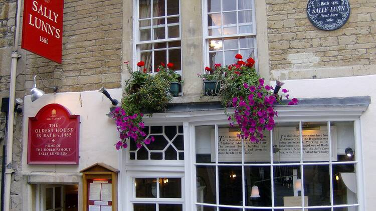 Dine out at the oldest house in Bath