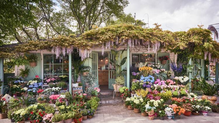 Romántica: un ramo de flores