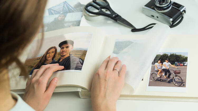 Hacer un álbum de fotos