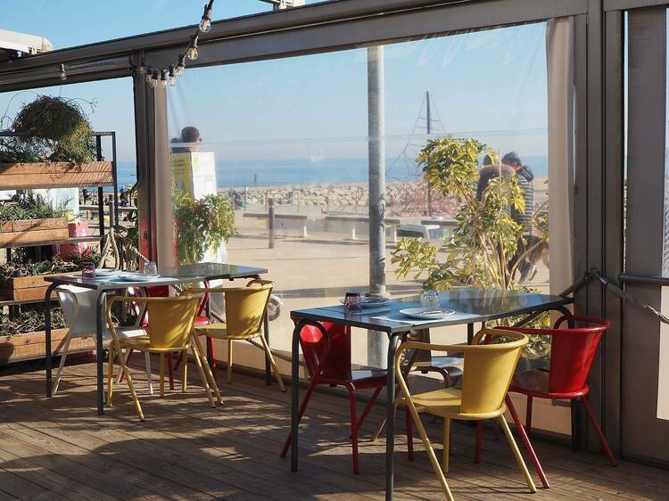 Xiroi Ca La Nuri: playa de la Nova Icària