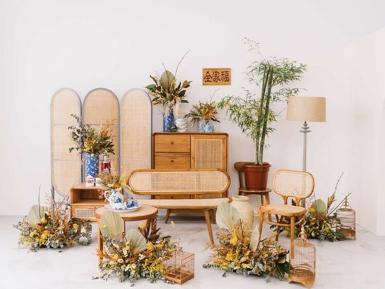 Find vintage furniture and antiques at Tan Boon Liat Building