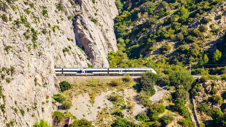 Málaga to El Chorro, Spain