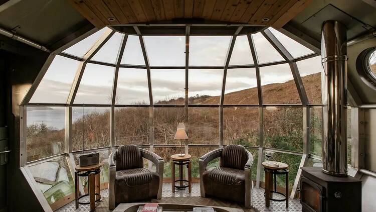 The airship on Scotland’s west coast 