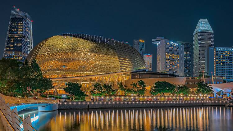 Watch a play or concert at the Esplanade – Theatres by the Bay