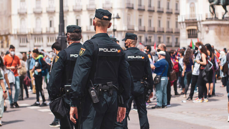 Policía Madrid