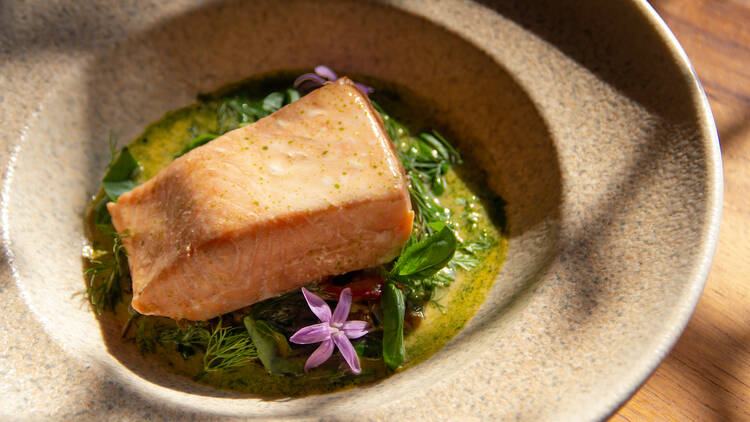 Claudine Confit Salmon