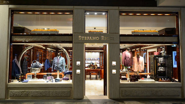 Una tienda de Stefano Ricci en Singapur (Shutterstock). 