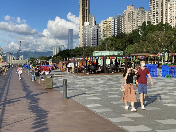 Take a stroll by the promenade