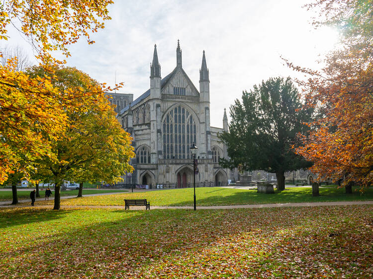 First up, marvel at the magnificent Cathedral First up, marvel at the magnificent Cathedral