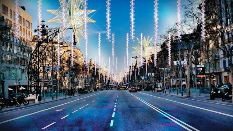 Foto: Nova decoració Passeig de Gràcia