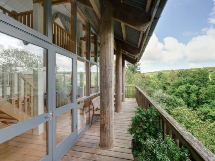 The romantic treehouse in Penzance