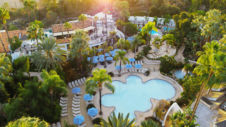 Soak in some mineral waters at Glen Ivy Hot Springs