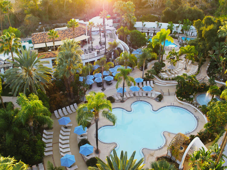 Soak in some mineral waters at Glen Ivy Hot Springs