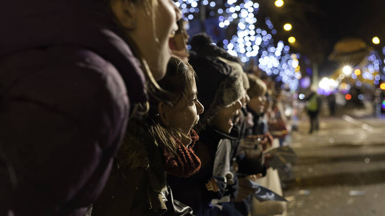Cabalgata de Reyes. Paseo de la Castellana. Madrid