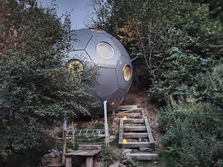The Moon Conker in Llanafan-fawr