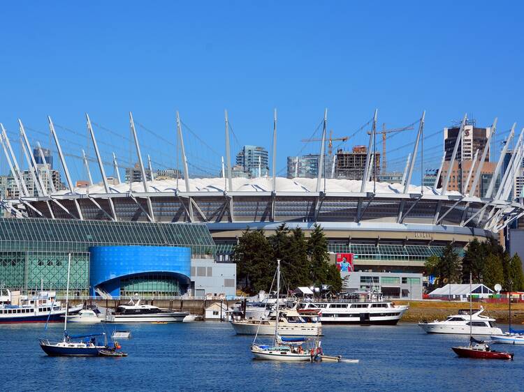 Rogers Arena and BC Place