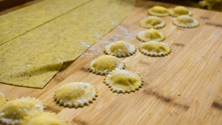 Pasta making class