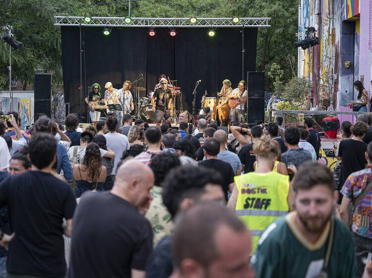 La música: samba, reggae y pachanga