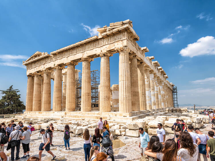 Marvel at the Acropolis of Athens
