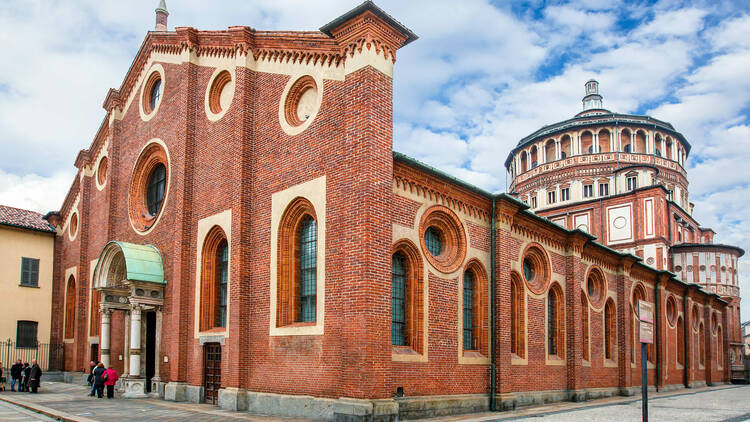 Church,Of,Santa,Maria,Delle,Grazie
