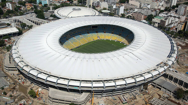 Cheer at a Maracanã game (and step onto the field)