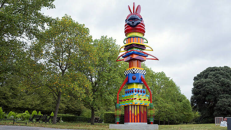 Gaze at the Frieze sculptures in Regent’s Park