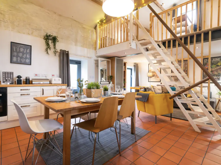 A modern barn conversion in Quarnford