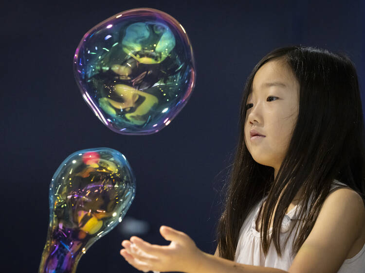NYSCI's Big Bubble Experiment