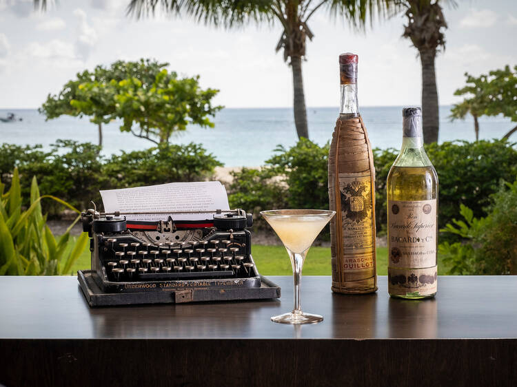 This exclusive "library by the sea" on Grand Cayman serves cocktails inspired by books This exclusive "library by the sea" on Grand Cayman serves cocktails inspired by books